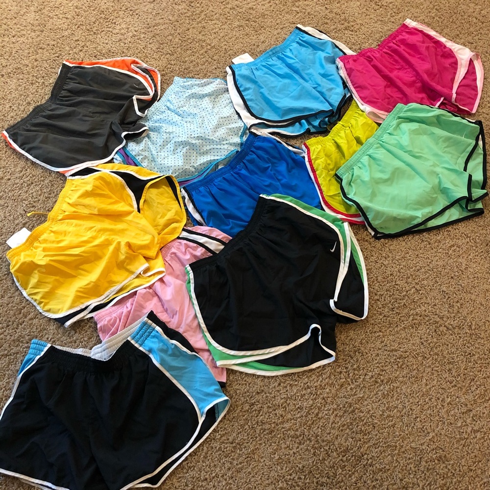 Nike Running Shorts Lot - selling all together